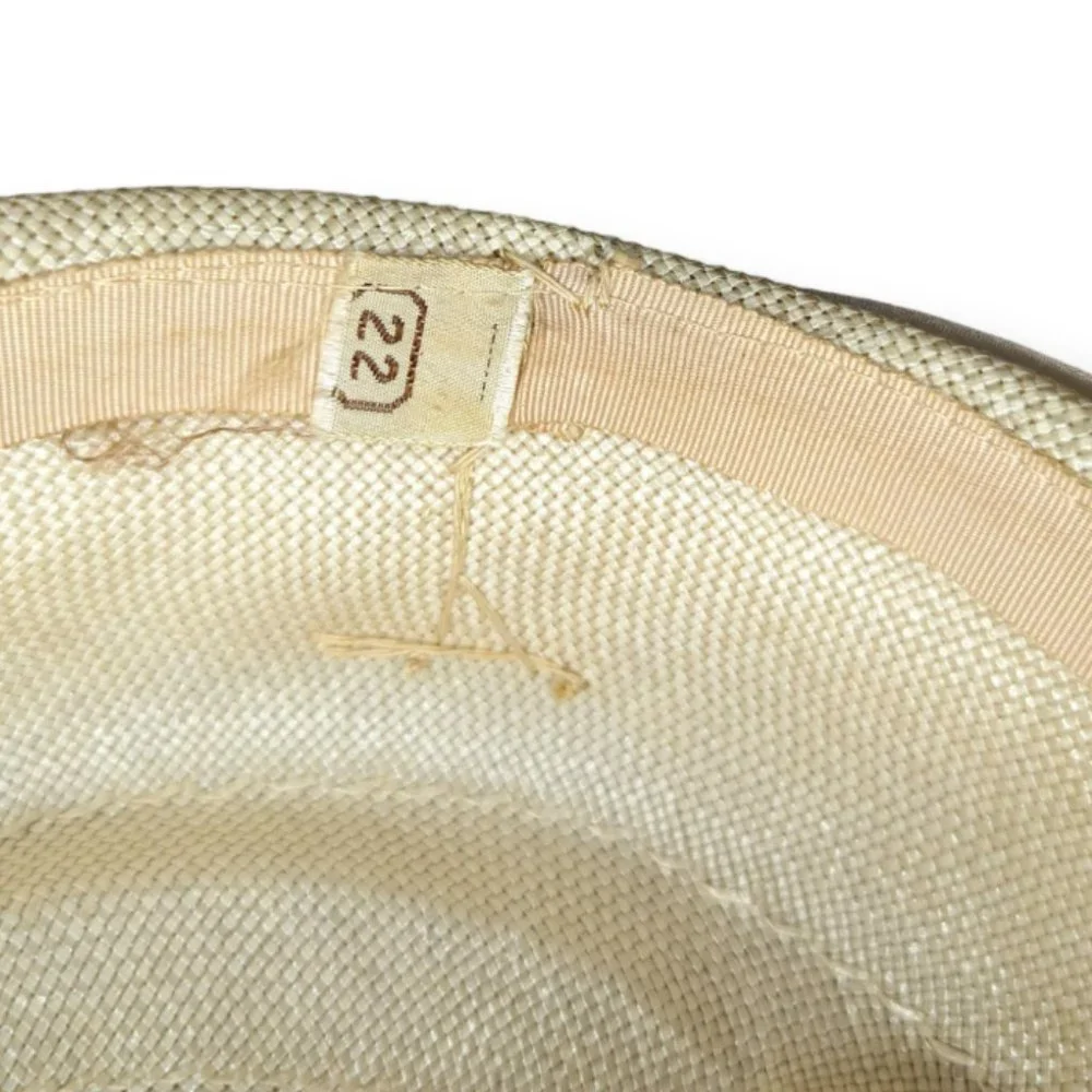Vintage Ivory Pill Box Hat with Faux Pearl Accent - Picture 7 of 11